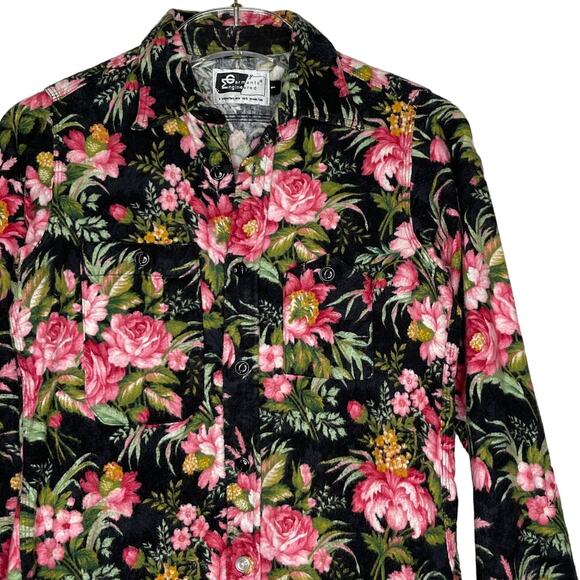 Engineered Garments New York Floral Flannel Button Down Shirt Small - Picture 7 of 7
